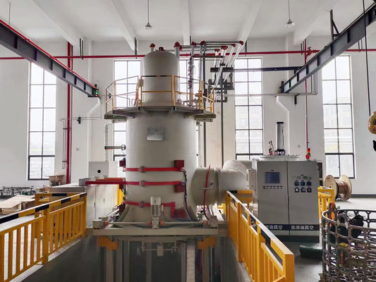 Bottom Loading Vertical Vacuum Furnace System